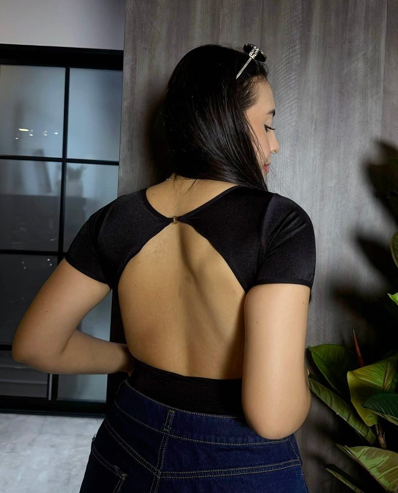 Body bustier malla geométrica